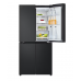 GF-B505MBL LG 530 L Slim French Door Fridge in Matt Black Finish